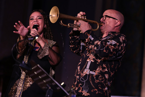 Badrya Razem e Giovanni Falzone