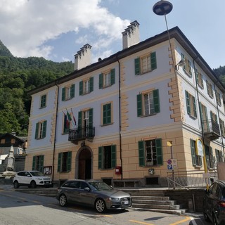 Il municipio di Baceno