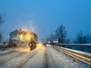 Nelle foto la prima nevicata sulle strade della Valle Vigezzo