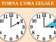 Stanotte lancette avanti di un'ora