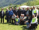 La Protezione Civile in volo a Megolo FOTO