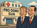 La vignetta ideata e ralizzata dalle due liste civiche che si oppongono all'ipotesi dell'ospedale unico in Ossola La vignetta ideata e ralizzata dalle due liste civiche che si oppongono all'ipotesi dell'ospedale unico in Ossola