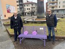 Inaugurate due panchine lilla, simbolo di sensibilizzazione contro i disturbi alimentari FOTO Inaugurate due panchine lilla, simbolo di sensibilizzazione contro i disturbi alimentari FOTO