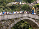 Calasca, tanti fedeli per la processione della Madonna della Gurva Calasca, tanti fedeli per la processione della Madonna della Gurva