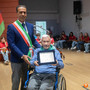Il sindaco Lucio Pizzi e il partigiano Arialdo Catenazzi Il sindaco Lucio Pizzi e il partigiano Arialdo Catenazzi