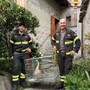 Pieve Vergonte, oca in difficoltà salvata dai Vigili del Fuoco Pieve Vergonte, oca in difficoltà salvata dai Vigili del Fuoco