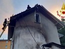 Incendio a Villadossola: in fiamme un capanno attrezzi