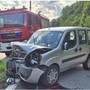 Auto fuori strada sulla statale 337 a Villette, due feriti