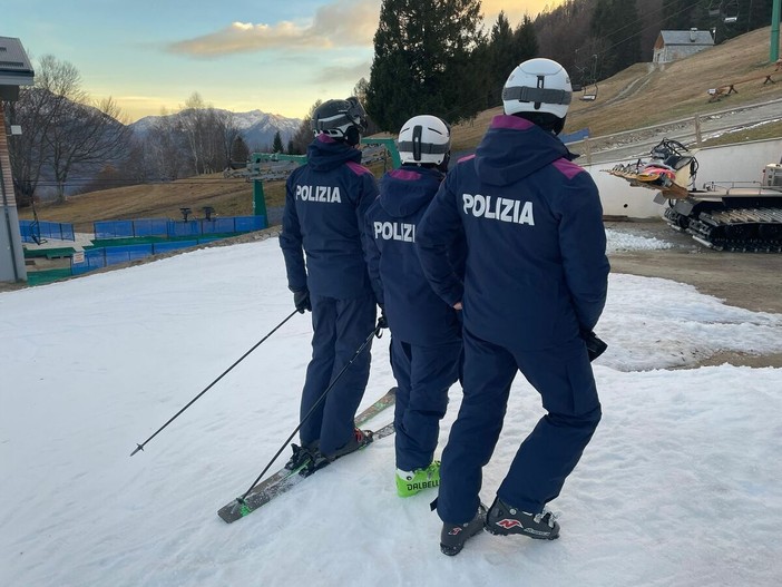 Termina l'attività della polizia sulle piste da sci: 114 interventi a Domobianca365