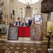 Viganella ha festeggiato Santa Rita: presentato il restauro della quadreria di Bordo FOTO