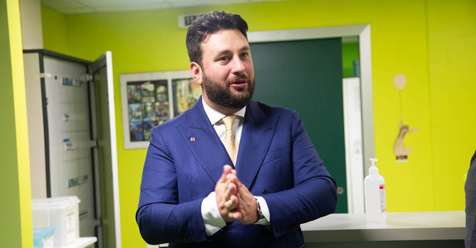 L'assessore Federico Riboldi L'assessore Federico Riboldi