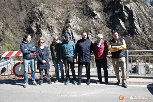 Riaperta ufficialmente la strada di Bognanco FOTO E VIDEO