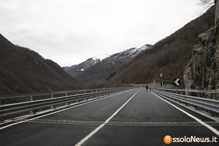 Lavori sulla SS 549, senso unico alternato a Calasca Castiglione