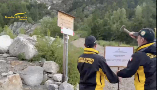 Macugnaga, contrasto ai reati ambientali: sequestrata pista cicloturistica sul Monte Rosa. VIDEO