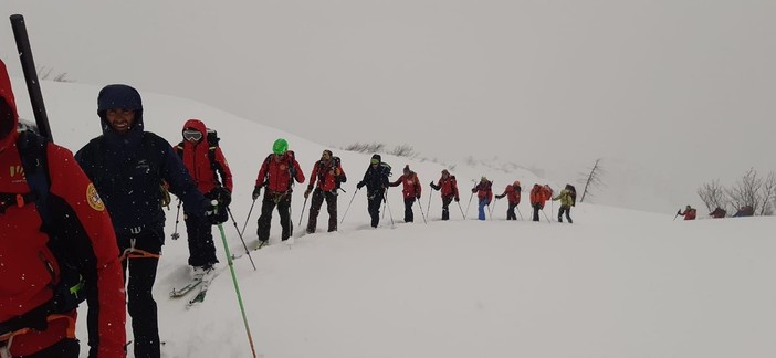Esercitazione del Soccorso Alpino a Riale FOTO