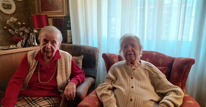 Mariuccia e Giuseppina Viarana