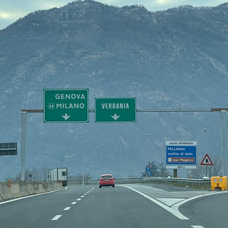 A26, chiusura notturna degli svincoli di Verbania