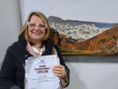 La domese Stefania Tagliabue al terzo posto del Premio internazionale d'arte Catalani La domese Stefania Tagliabue al terzo posto del Premio internazionale d'arte Catalani