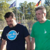 Montani col segretario della Lega, Salvini Montani col segretario della Lega, Salvini