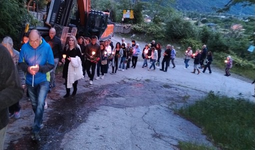 Partecipata la celebrazione di Santa Rita al Croppo di Trontano FOTO