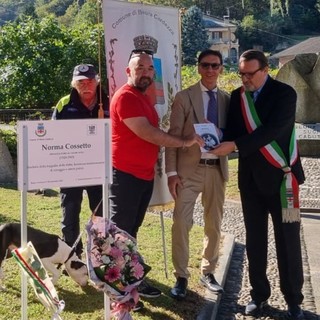 Inaugurata a Beura la targa in ricordo di Norma Cossetto