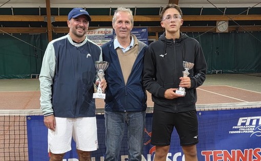 Tennis, secondo posto per l'ossolano Matteo Huber a Binasco Tennis, secondo posto per l'ossolano Matteo Huber a Binasco