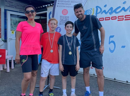 Un fine settimana di successi per il tennis domese