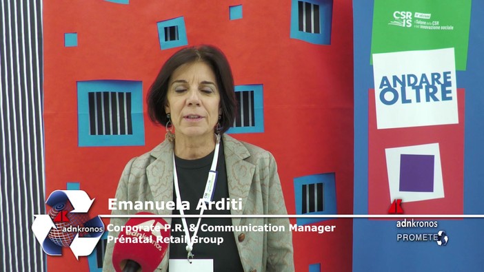 Salone Csr 2026: Arditi (Prenatal), 'lanciato progetto a sostegno famiglie' Salone Csr 2026: Arditi (Prenatal), 'lanciato progetto a sostegno famiglie'