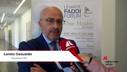 Levante Fadoi Forum, Gesualdo: "Abbattere i muri tra professionisti per realizzare la vera One Health"