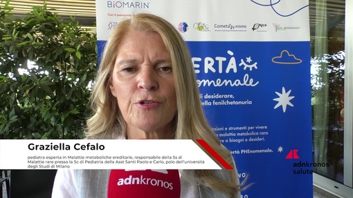 Malattie rare: pediatra Cefalo, 'nuove terapie per Pku possono liberalizzare la dieta'