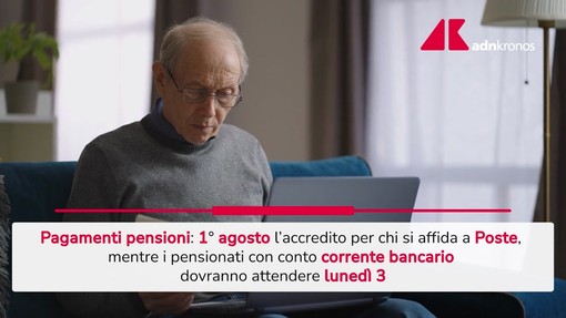 Pensioni, dal primo agosto i pagamenti