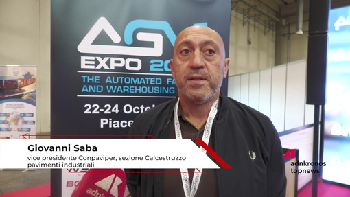 Fiere: Saba (Conpaviper), 'ad Agv Expo per sottolineare centralità pavimentazioni in logistica automatizzata'