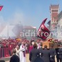 Baresi, centinaia di tifosi per l'ultimo saluto tra fumogeni e bandiere con n.6