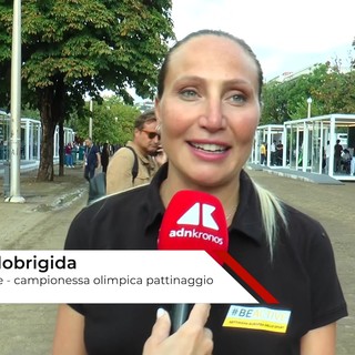 Sport: Lollobrigida (atleta) 'ai ragazzi dico di fare sport divertendosi' Sport: Lollobrigida (atleta) 'ai ragazzi dico di fare sport divertendosi'