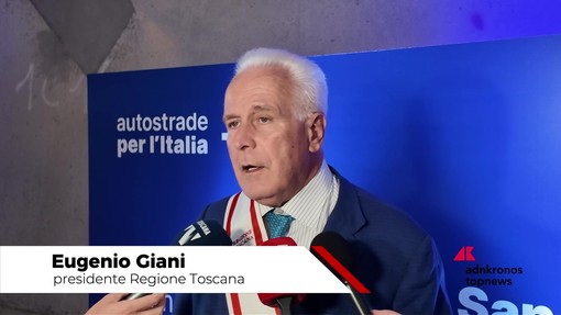 A1, Giani: "L'Autostrada del Sole è la spina dorsale del Paese"