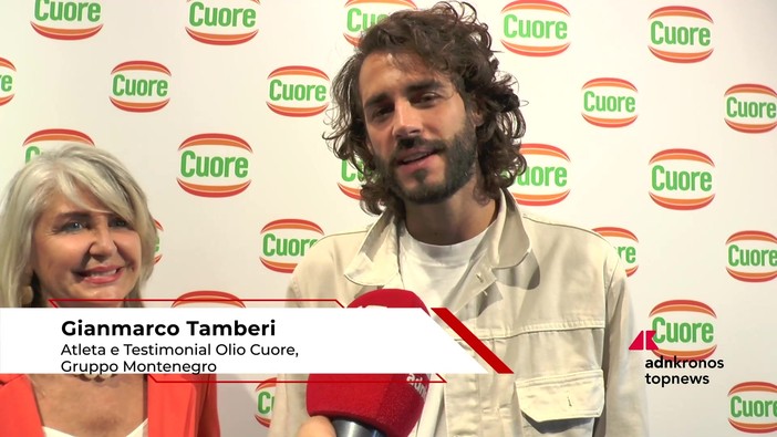Food: Tamberi, 'bello girare lo spot di Cuore con mia mamma'