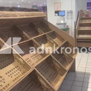 Sciopero autotrasportatori, scaffali vuoti in un supermercato a Palermo