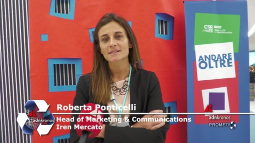 Salone Csr 2026: Ponticelli (Iren Mercato), 'nostra mission è creare consapevolezza clienti per ottimizzare consumi'
