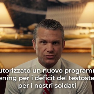 L'annuncio choc del segretario Usa alla Difesa: "Terapie per aumentare testosterone ai soldati" L'annuncio choc del segretario Usa alla Difesa: "Terapie per aumentare testosterone ai soldati"