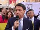 Conte in piazza: "Ddl caccia è contro la Costituzione, ci opporremo duramente" Conte in piazza: "Ddl caccia è contro la Costituzione, ci opporremo duramente"