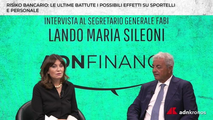 Risiko bancario, Sileoni: "Pronti a gestire nodo occupazione"