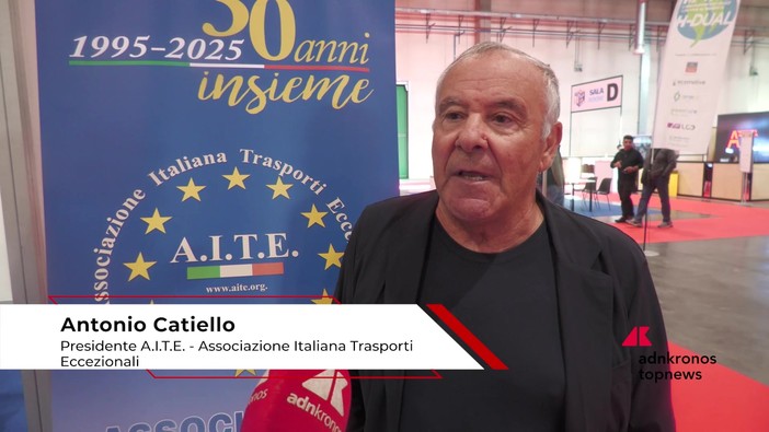 Fiere: Catiello (A.I.T.E), 'senza il trasporto l'Italia si ferma. 430 mln del governo? Un palliativo'
