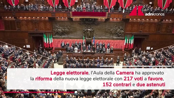 Legge elettorale, Camera approva la riforma