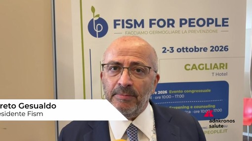 Sanità: Gesualdo (Fism), 'la gente partecipa agli screening, questo ci spinge ad andare avanti'