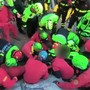 Nuoro, dopo 27 ore estratto vivo lo speleologo bloccato in una grotta