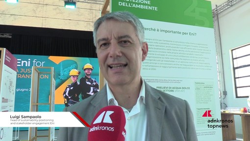 Eni, Sampaolo: "Sostenibilità integrata nel business" Eni, Sampaolo: "Sostenibilità integrata nel business"