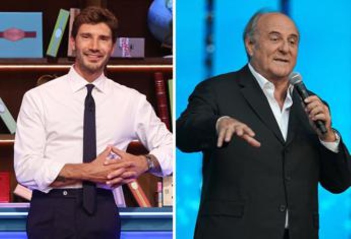Gerry Scotti e Stefano De Martino, l'abbraccio e l'appello: "Fateci finire alle 21.30"
