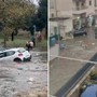 Maltempo, nubifragi e strade allagate da Napoli a Brindisi: allerta meteo arancione e scuole chiuse