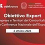 Obiettivo Export, Adnkronos media partner: diretta speciale, interviste e podcast Obiettivo Export, Adnkronos media partner: diretta speciale, interviste e podcast