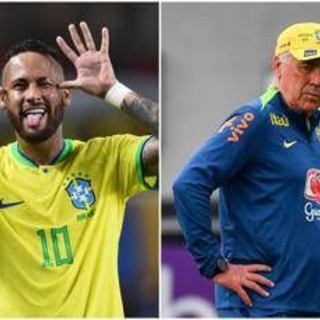 Brasile, scoppia caso Neymar. Ancelotti non lo convoca: "Deve essere in forma" Brasile, scoppia caso Neymar. Ancelotti non lo convoca: "Deve essere in forma"